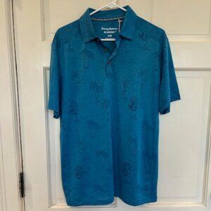 Tommy Bahama - Palm Coast Palmera IslandZone Polo Blue Allure medium